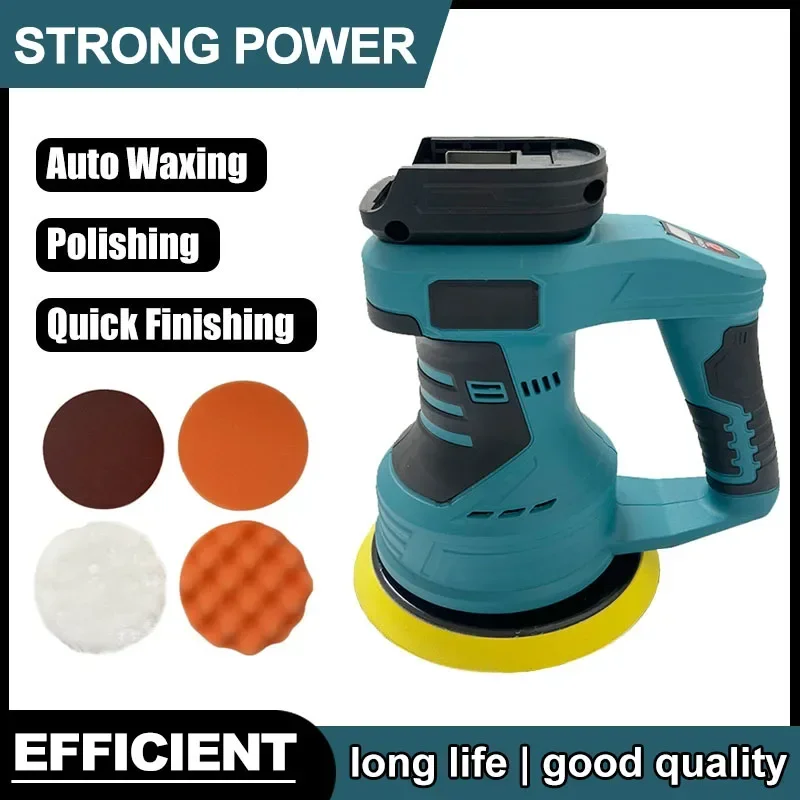 

Fit Makita Cordless Car Polisher 8 Gears Adjustable Auto Electric Waxing Sanding Sealing Glaze Tool Rechargeable Polisher