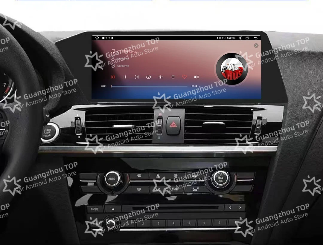 Android 13.0 8+256G Auto Carplay Car Multimedia Dvd Player Blade Screen For BMW X3 F25 X4 F26 2011-2018 Radio Gps Navigation