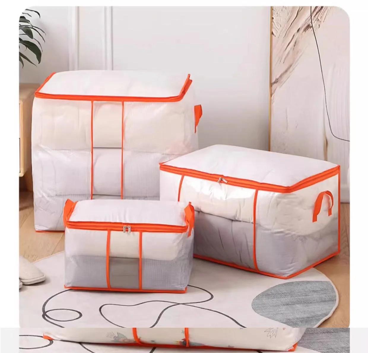 

Large capacity quilt storage bag Storage bag Moving bag quilting bag Clothing clothing luggage special organizer bag