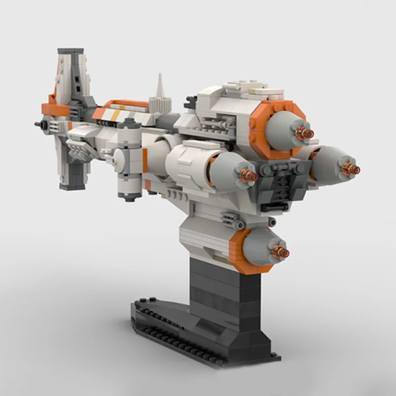 619 قطعة المطرقة كورفيت مايكرو أسطول مقياس MOC ستار الخليط المتمردين السفينة التعليم بناء لتقوم بها بنفسك كتل عيد ميلاد اللعب هدية