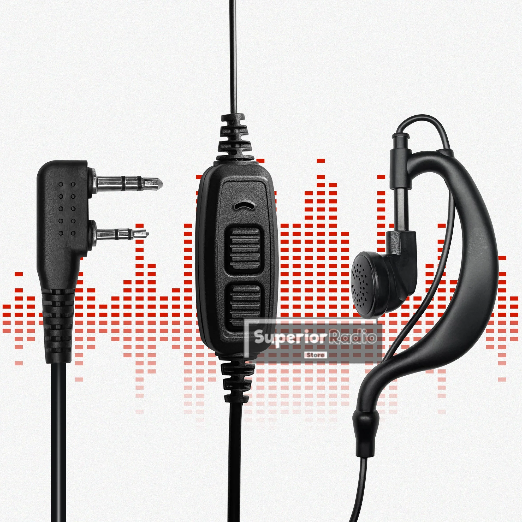 Baofeng UV-82 المزدوج PTT سماعة مع هيئة التصنيع العسكري الأصلي UV 82L UV-89 سماعة DM-32 TK11(8) UV-25 Pro سماعة اسلكية تخاطب ملحق #3