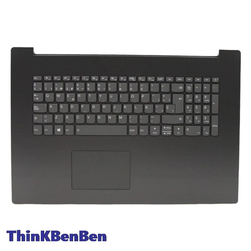 ES Spanish Iron Gray Keyboard Upper Case Palmrest Shell Cover For Lenovo Ideapad 330 17 17ICH 5CB0R48138