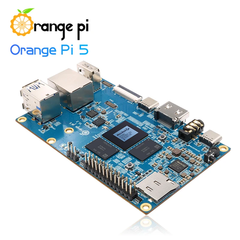 Laranja Pi-Computador de Placa Única, RK3588S, Wi-Fi, BT, Gigabit Ethernet, SSD PCIE, Suporta Android 12, SO Debian 11, 8GB