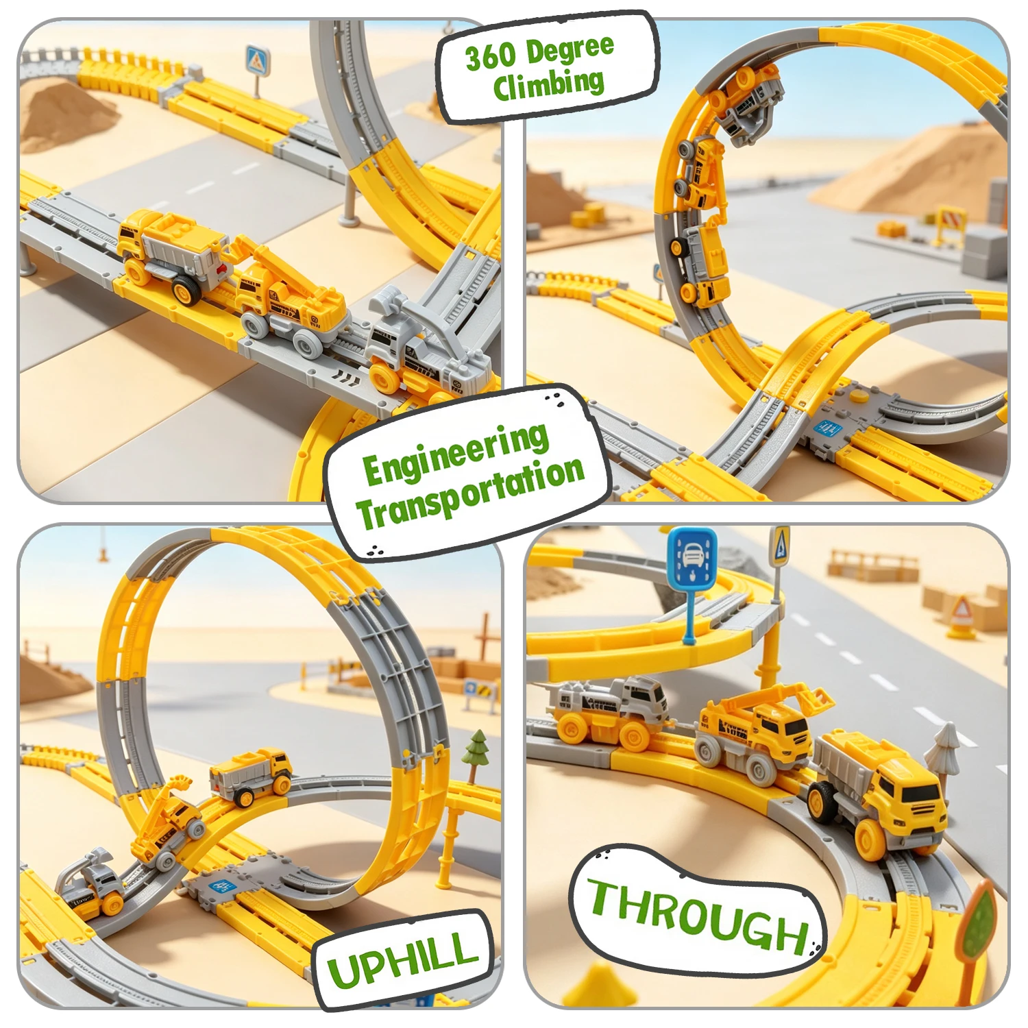 Antygrawitacja 360 ° Pociąg – Toy Train Track Set recenzja i cena