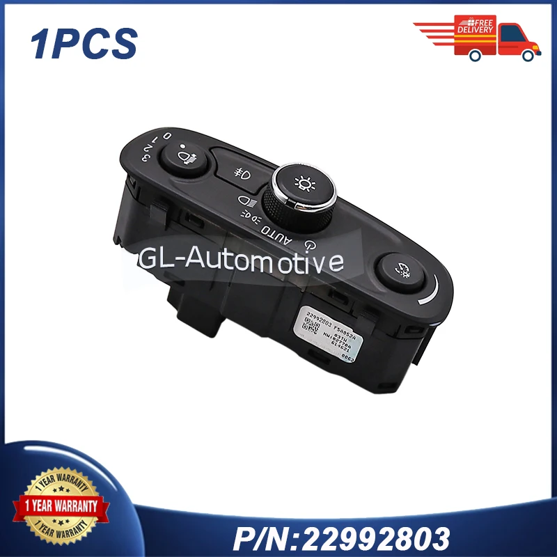 

Переключатель управления фарами 22992803 для Chevrolet Tracker Malibu Bolt EV 2017 Buick анклава Opel MOKKA 23346753