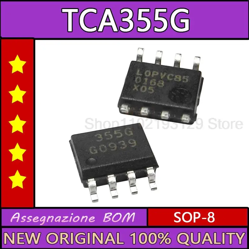 5pcs/lot New TCA355G TCA355 355G SOP8 SOP-8 SMD Proximity Sensor Switch Chip