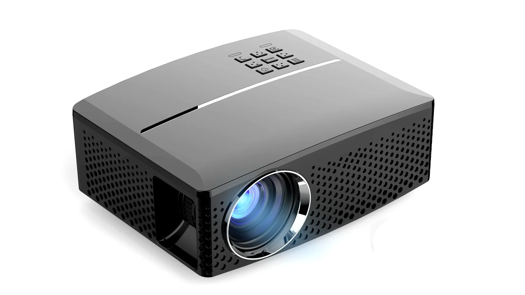 GP80 Mini Home Portable Projector Explosive HD 1080P Micro Projector