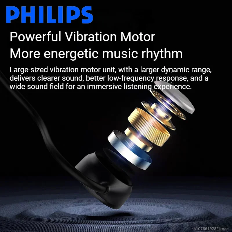 جديد فيليبس TAA1609 العظام التوصيل الترجمة سماعات سماعة لاسلكية تعمل بالبلوتوث 5.3 سماعات رياضية دعوة الحد من الضوضاء سماعة