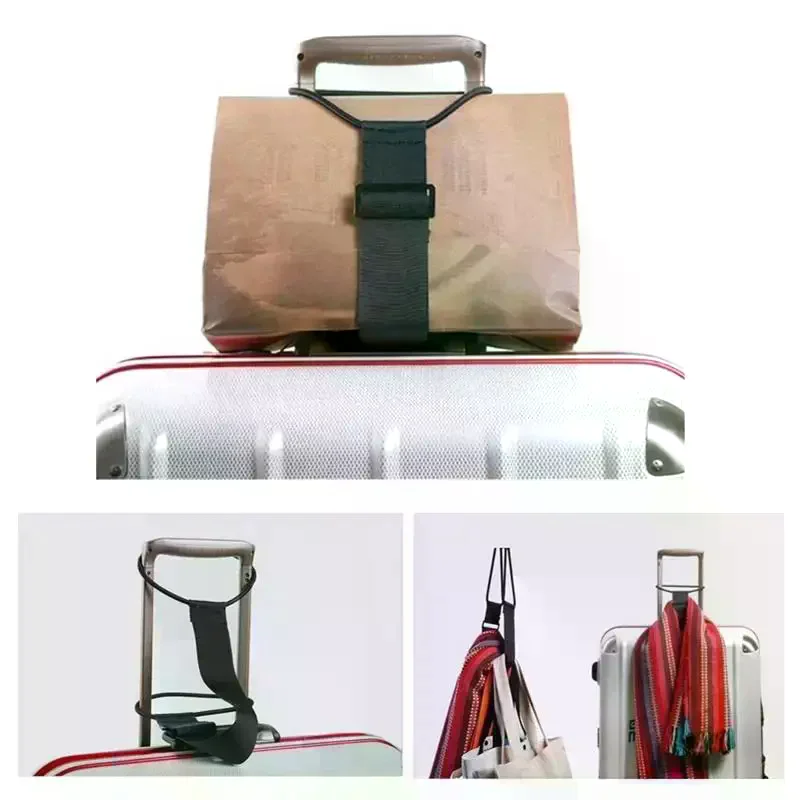 Adjustable Elastic Luggage Strap Carrier Strap Baggage Bungee Belts Suitcase Travel Security Carry On Straps