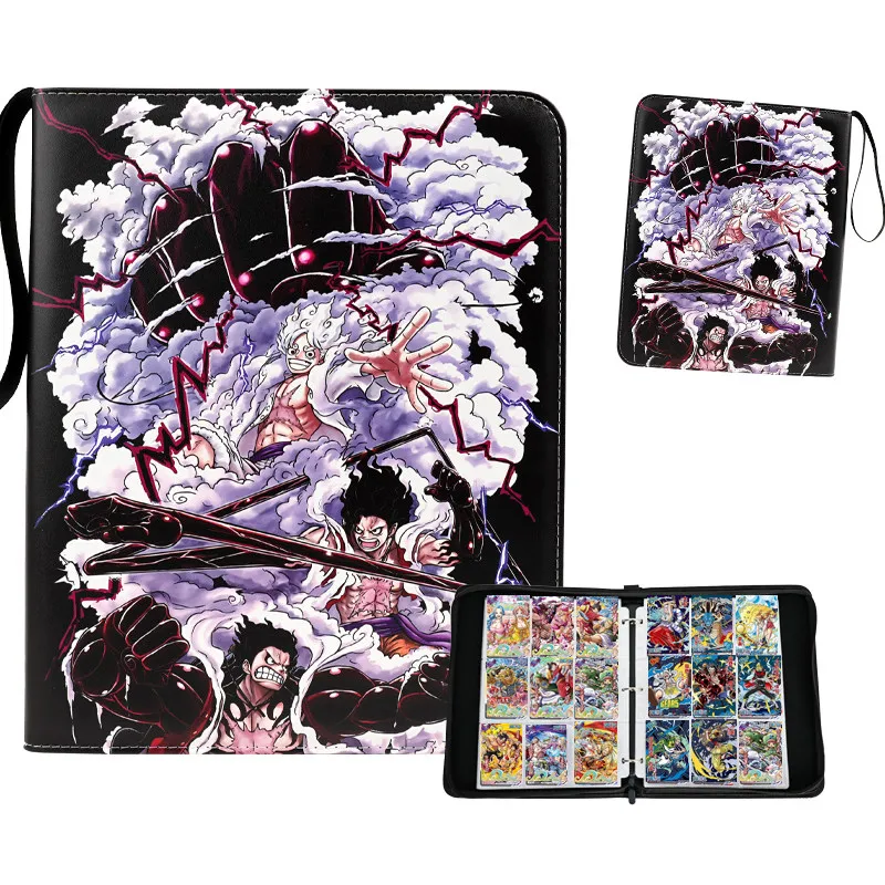 One Piece 900Pcs OPCG Cards Album Book OP15 EB03 PRB02 Anime Map Letter Holder Binder Action HD Protector Notebook Folder Gifts view 4