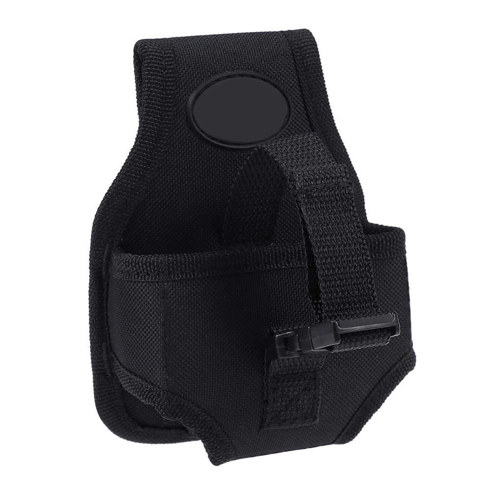 

Mini Portable Tape Measure Waist Bag Black Durable Thickened Lightweight Tool Waist Pouch for Men Women Tool Fanny Pack