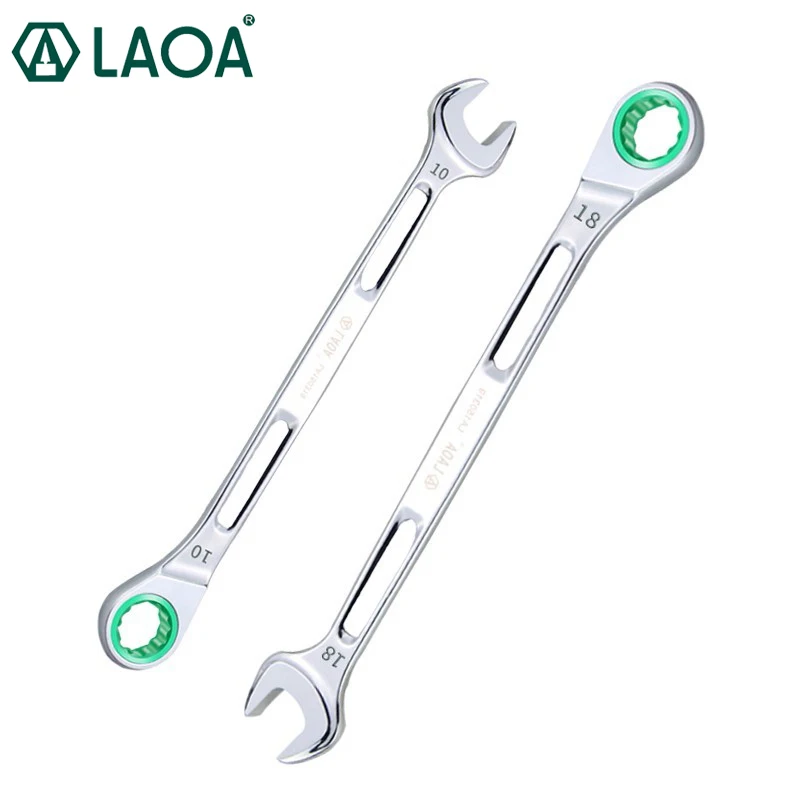 LAOA Lengthen Ratchet Wrench CR-V two-end Torx Wrench Car Repair Hand Tools