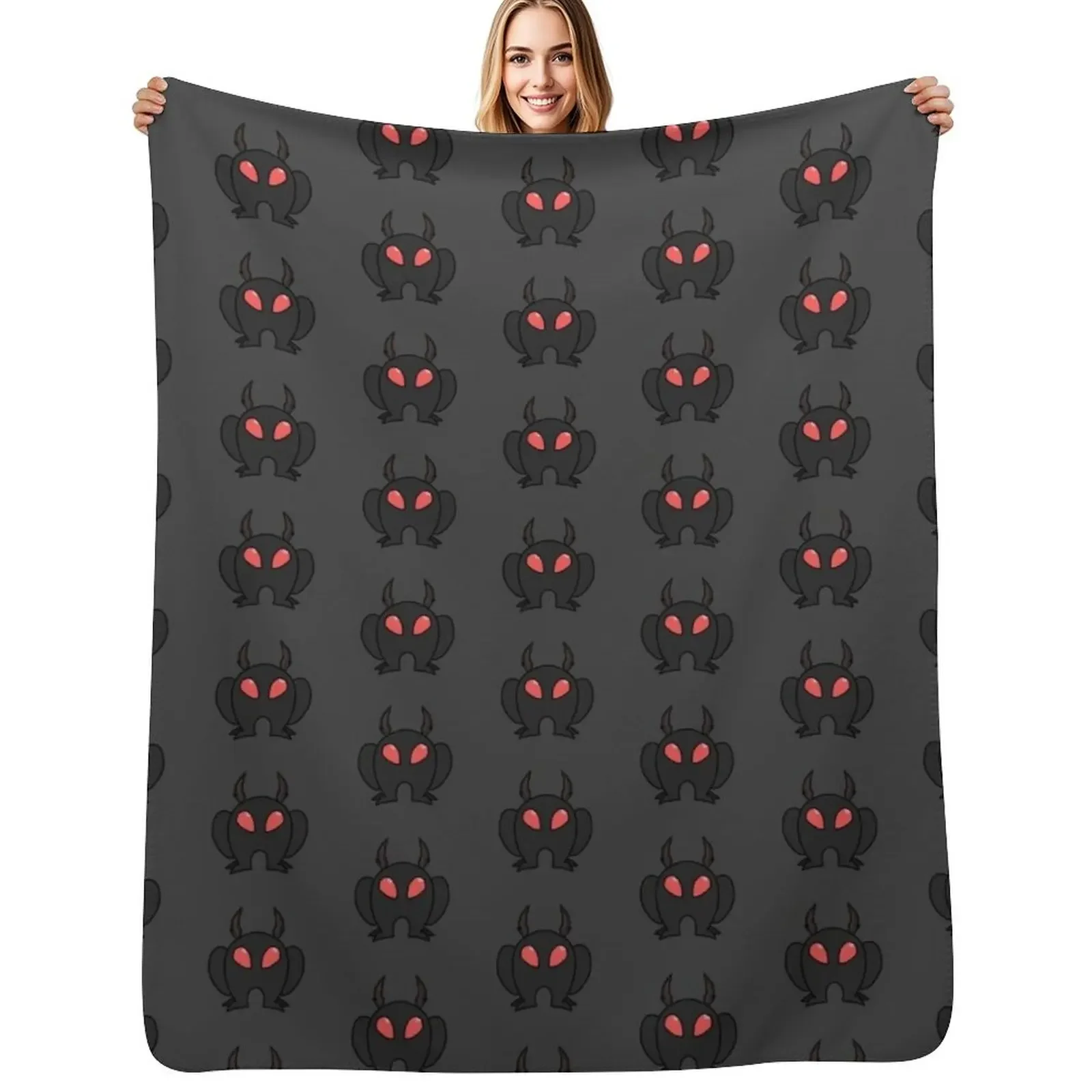 

Mothman Throw Blanket anime Bed Sofa Throw Blanket