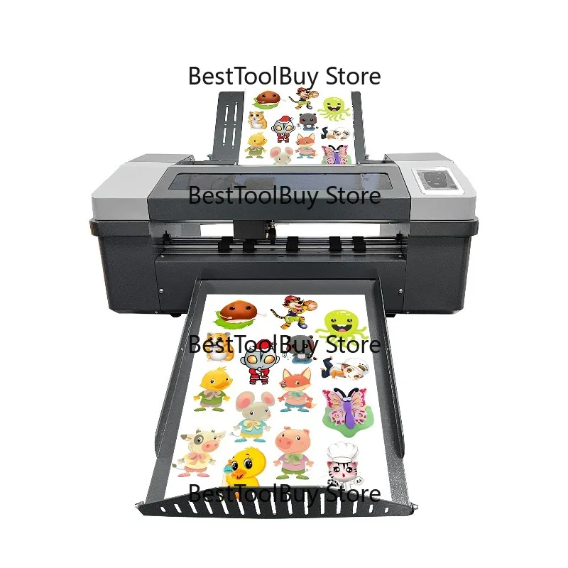 Stepper Motor High Speed Plotter A4 A3+ Auto Feeding Label Die Cutter Vinyl Sticker Cutting Machine