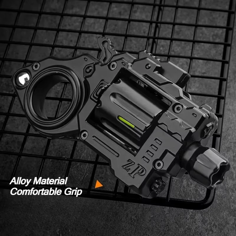 

Металлический мини-пистолет-спиннер EDC из сплава, коллекционное кольцо-пистолет для снятия стресса, веселой стрельбы, уникальный подарок для мальчиков