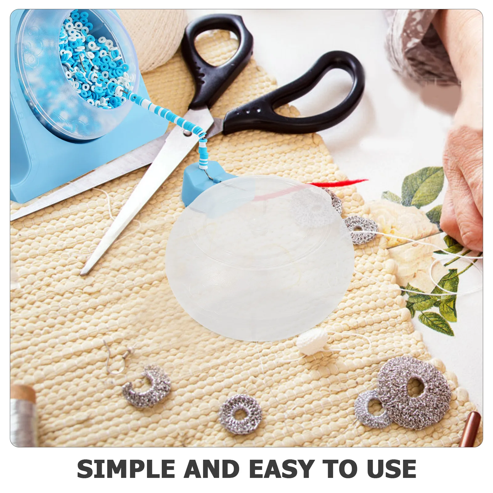 

Plastic Beading Diy Bead Stringing Tool Craft Accessory Jewelry Making Beads Holder Necklace Anklet Supplies Beading