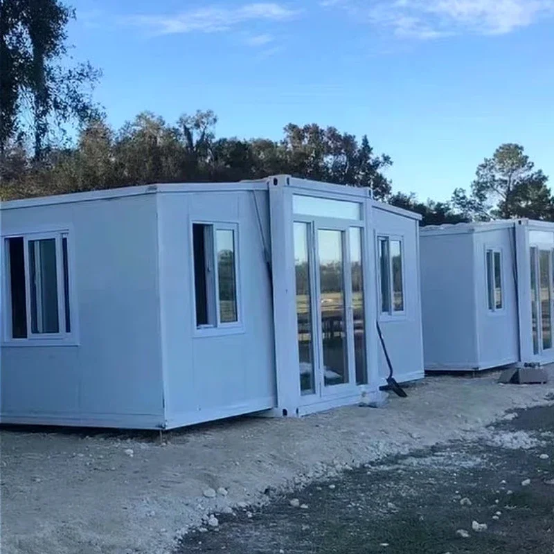 Hot Sale Portable Mobile Trailer House Prefab Tiny Home Folding Room Expandable Container America Hot Sale