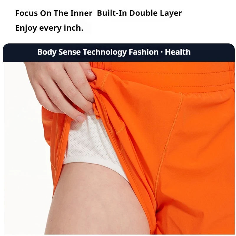 (120-160CM)Kids Quick Dry Sport Shorts Loose Fit Girls Yoga Running Fitness Workout Dancing Exercise Training Short Pants
