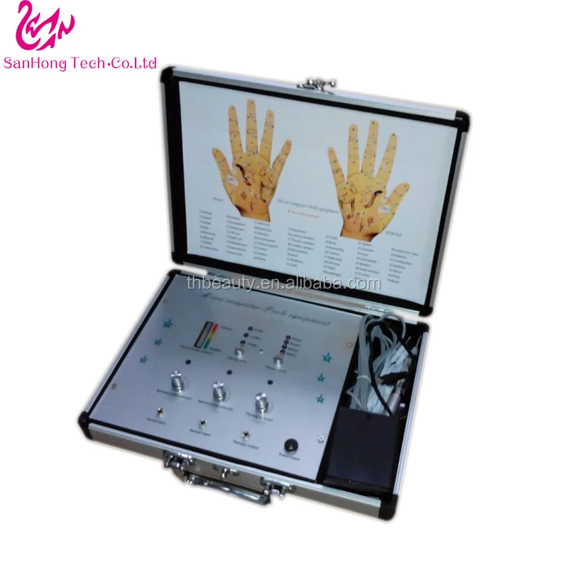 Hand diagnosis machine low frequency massager meridian Therapy Instrument for Home Use