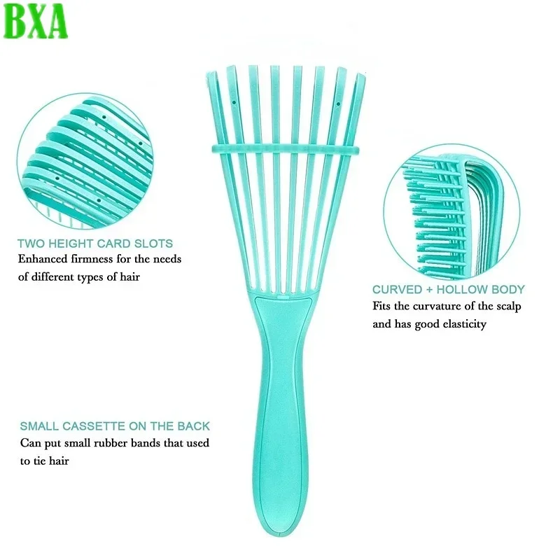 

Hair Brush To Wrap Scalp Massage Hair Comb To Wrap Brush for Curly To Wrap Hair Brush Women's Men's Salon