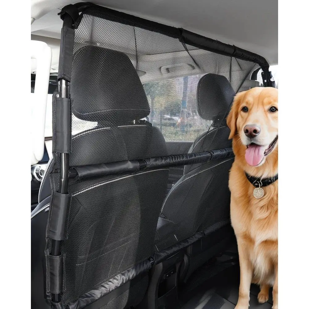 

50 Inch Dog Car Barrier Front Seat Installation for truck Vehicle Car Divider