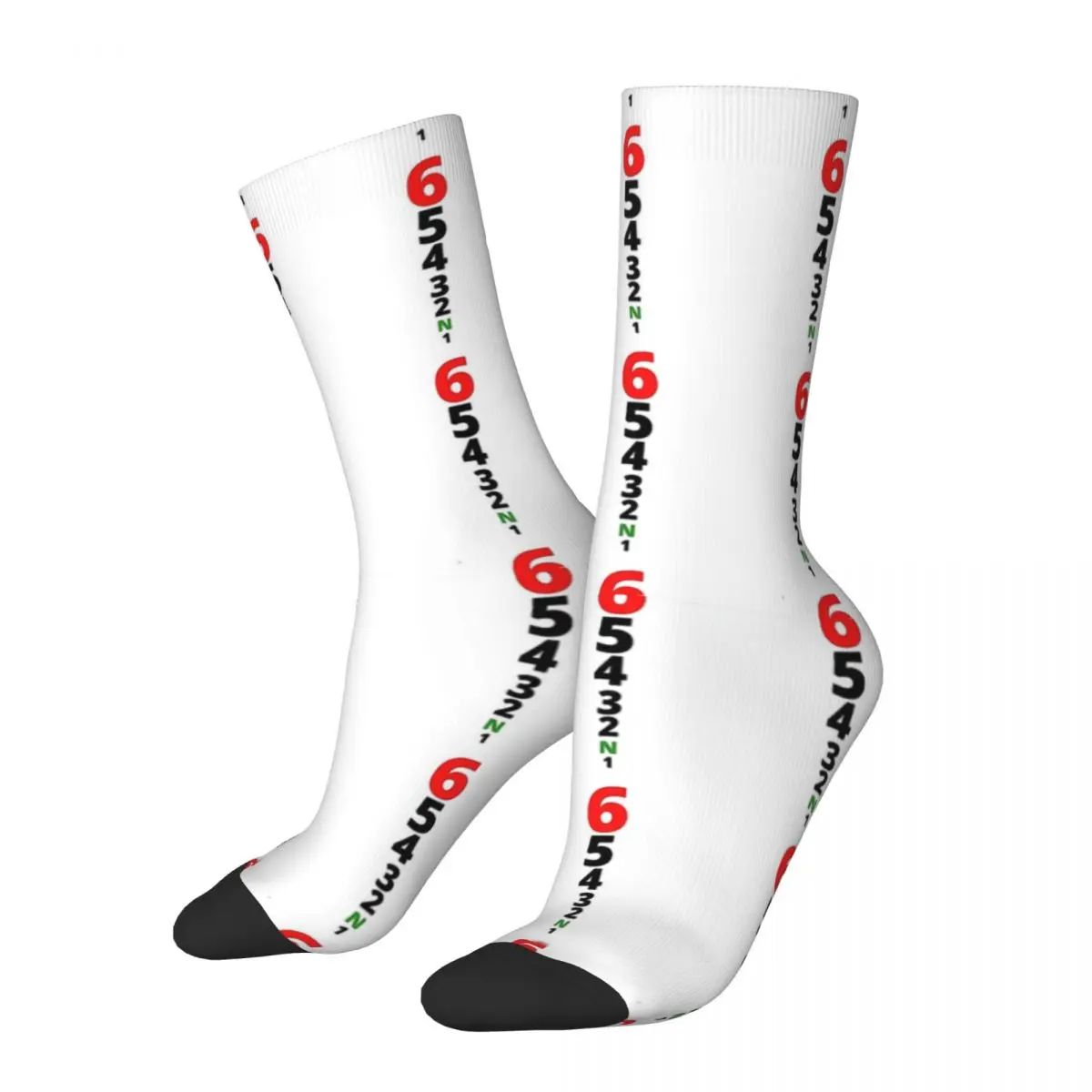 1N23456 Motorcycle Speed Motorcycle equipment Unisex Winter Socks Running Happy Socks Street Style Crazy Sock