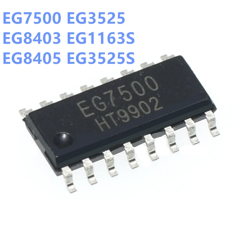 5PCS EG7500 EG3525 EG8403 EG1163S EG8405 EG3525S SOP-16 NEW