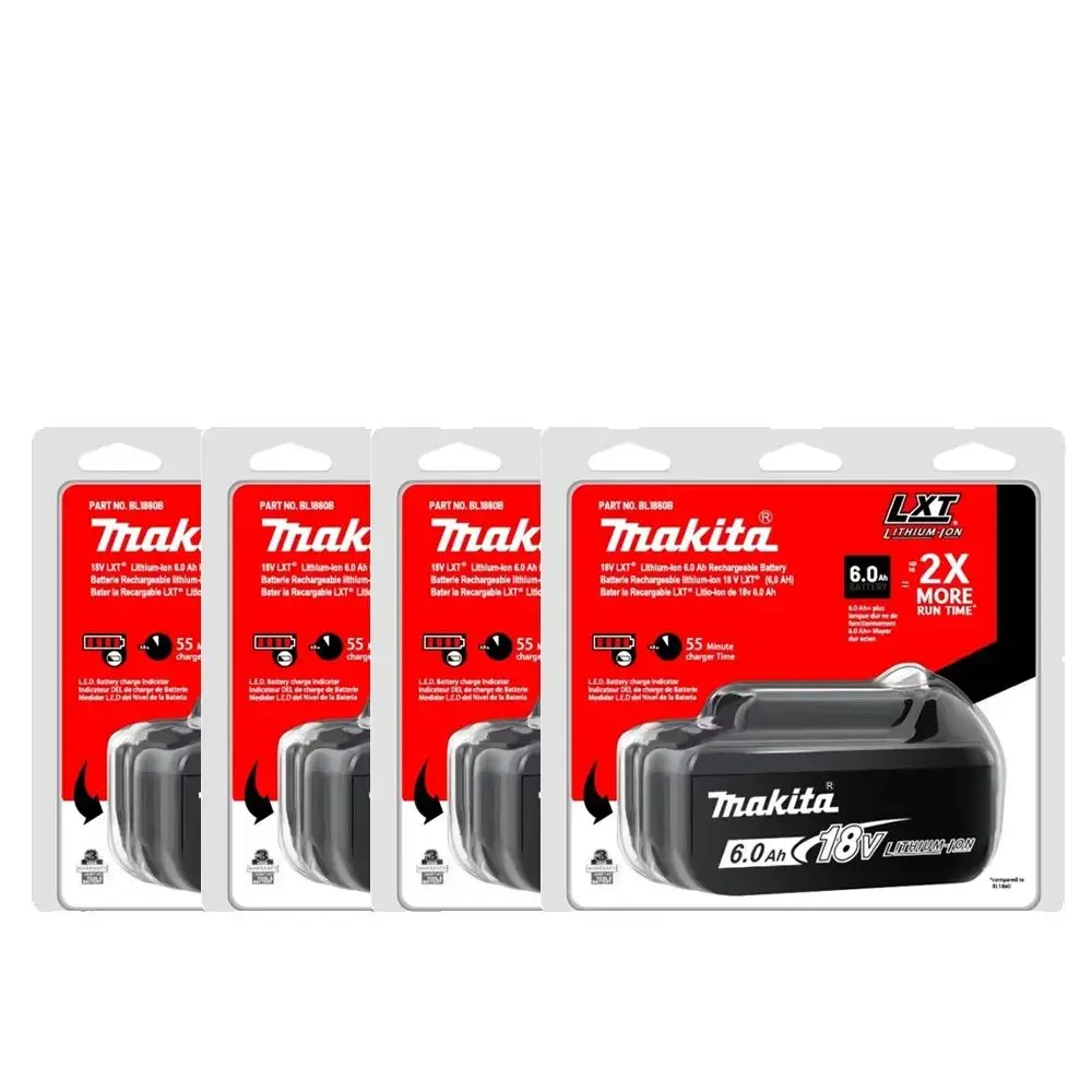 

Series Battery Rechargeable 18V Battery 6000mAh Makita Battery BL1860 BL1850B BL1830B
