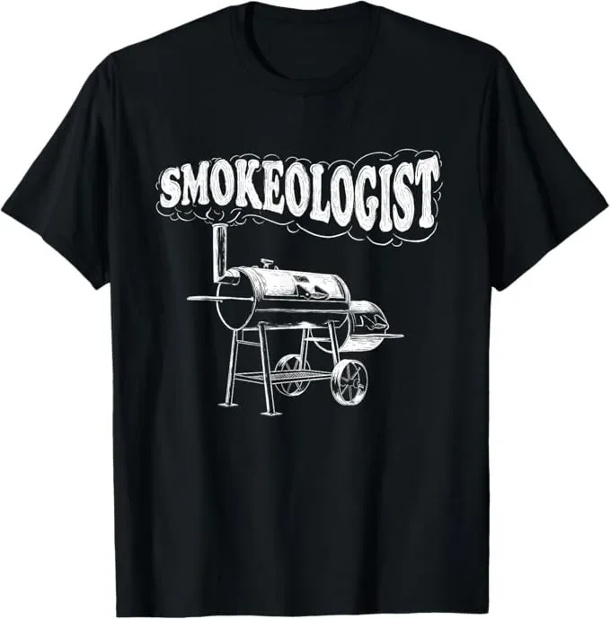 Smokeologist - Funny Pitmaster BBQ Smoker Grilling T-Shirt