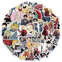 10/30/50pcs Cool Fullmetal Alchemist Anime Stickers Winry Edward Graffiti Sticker Laptop Skateboard Stationery Car Roy Decals