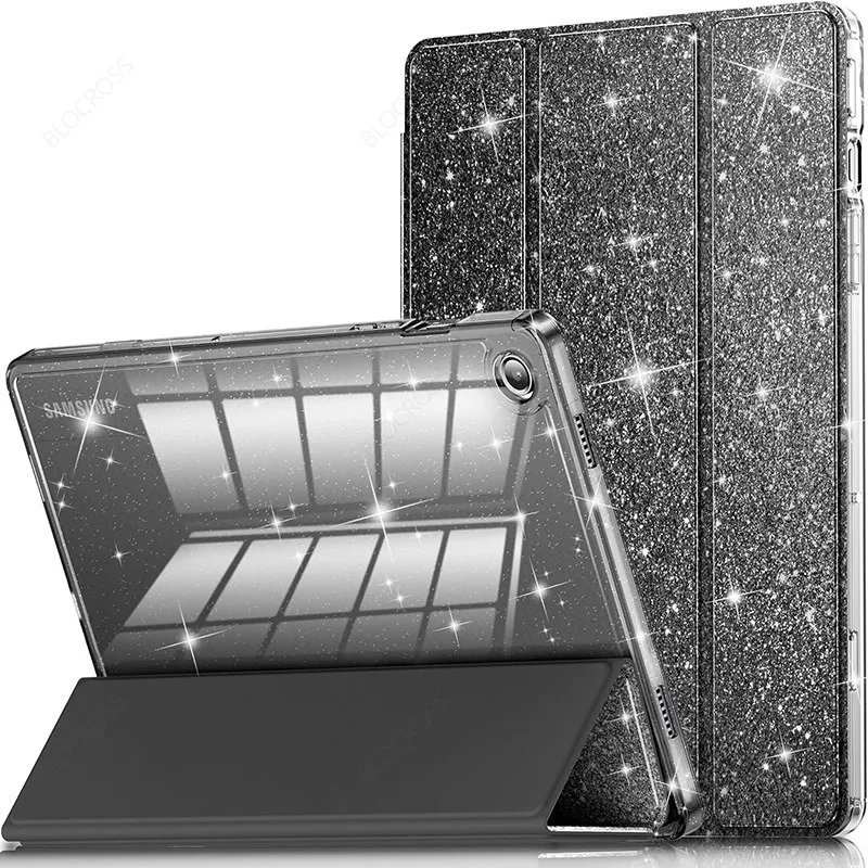 Für Samsung Galaxy Tab S9 11" S11 S10 Lite S9 S10 FE 10,9 Hülle mit Stifthalter Tab A11 A9 Plus 11 8.7 Smart Sparkling Cover – Detail 14