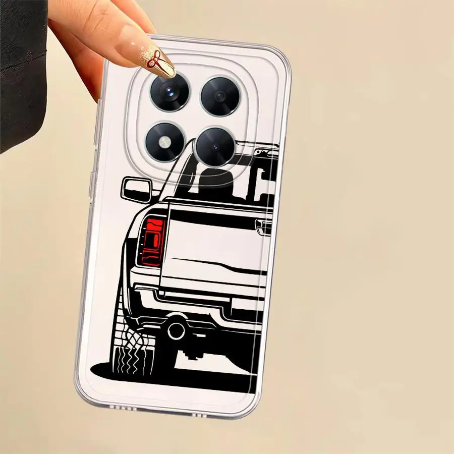 حافظة شفافة فاخرة للسيارة لهاتف Xiaomi Poco X4 M3 X3 Pro X3 NFC X4 GT X5 #3