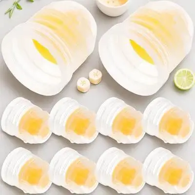 

10Pcs Push Pull Plastic Spout Leak Proof Replacement Caps for Water Soda Bottles Outdoor Sports Reusable Flip Tops