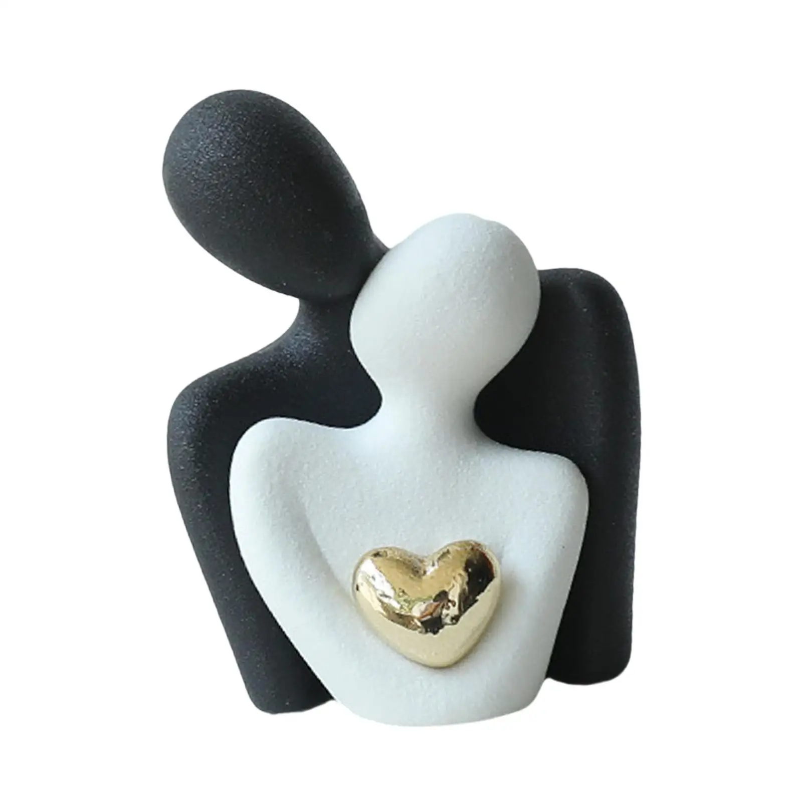 Couple Statue Romantic for Engagement Anniversary Valentine's Day Decoration