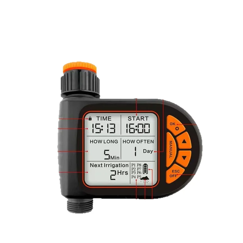 

Автоматическая поилка с таймером, садовый балкон, спринклерный таймер на ферме, контроллер наружного орошения, труба капельного орошения