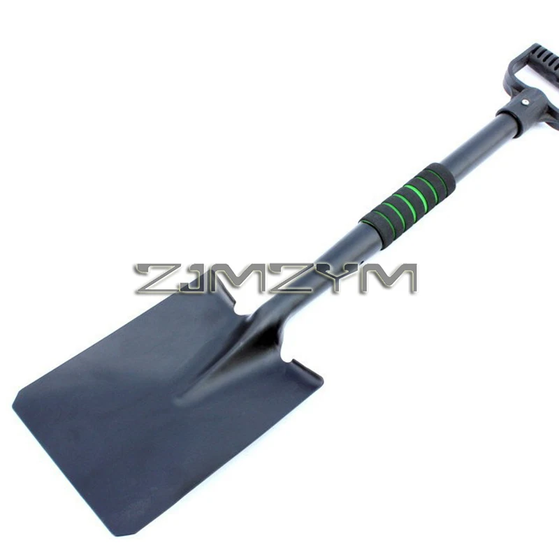 Non-slip Carbon Steel Shovel Multifunctional Off-Road Climbing Camping Tool Outdoor Sports Vehicle Rescue Thickened Snow Shovel