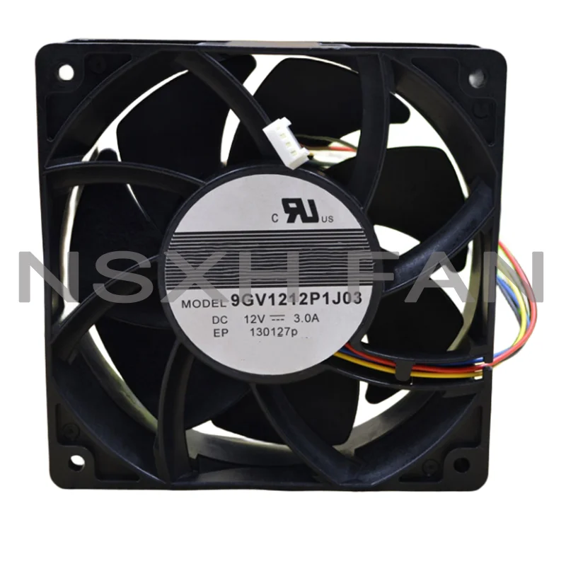 

12CM12038 9GV1212P1J01 J03 12V 3A 4PIN PWM FAN