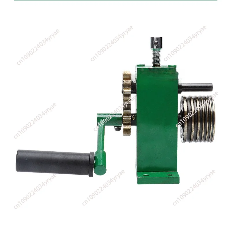 Hand-crank earrings, ring bending machine, gold and silver processing, strip pressing, bracelet rounding machine forming