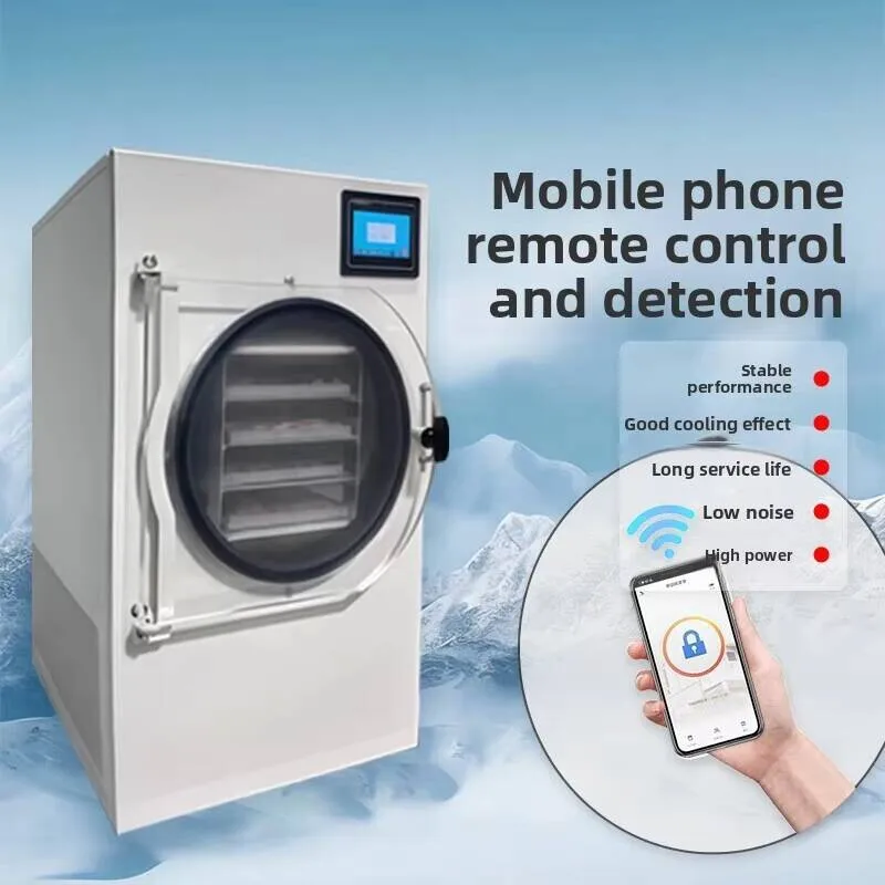 

Herbal Medicine Pet Snacks Vacuum Freeze Dryer Machine Dryer Household Small Food Fruit Vegetable Chinese