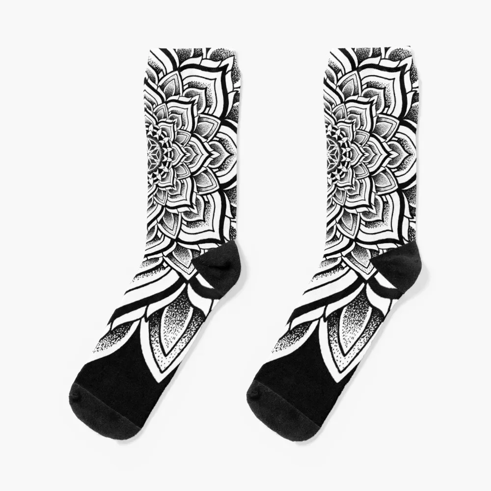 

Portal Mandala Socks Christmas Running Man Socks Women's