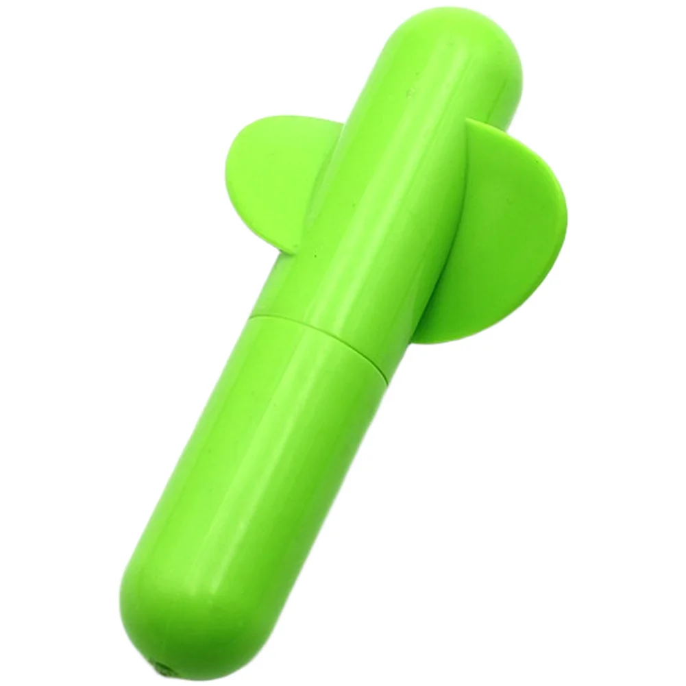 1Pc ABS Fishing Subfloat Propeller Rig With Built-in Rattle For Catfish/ High-Visibility Line Locator Float Green/ 106/120/136mm