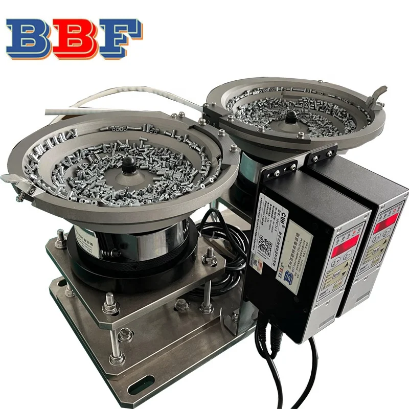 Mesin Pengumpan Mangkuk Sekrup Getaran Otomatis Tipe Getaran Orienting Multi-saluran Kelas Tinggi