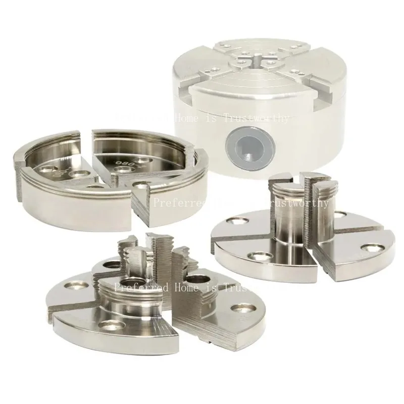 Suitable for 100mm Four Jaw Self Centering Woodworking Lathe Vortex C with Stepped Circular Pin Clamp Sleeve