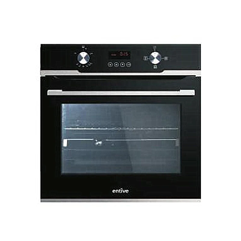 Fogão a gás básico de 60 cm 56L LCD Controle eletrônico digital construído em OVEN