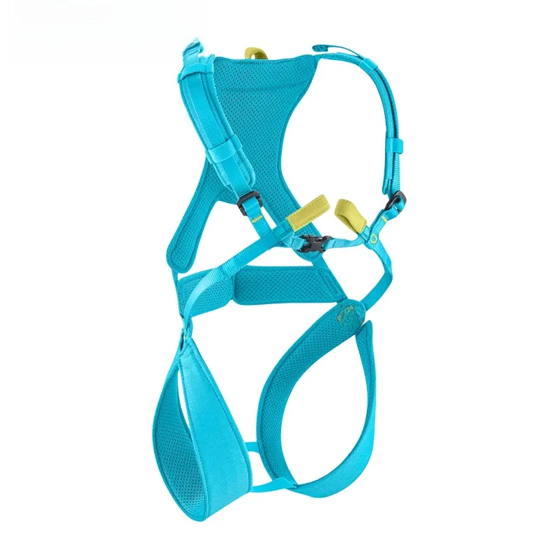 Arnés de Escalada de Cuerpo Completo EDELRID para Niños y Adolescentes, Equipo Deportivo para Escalada y Aventuras al Aire Libre