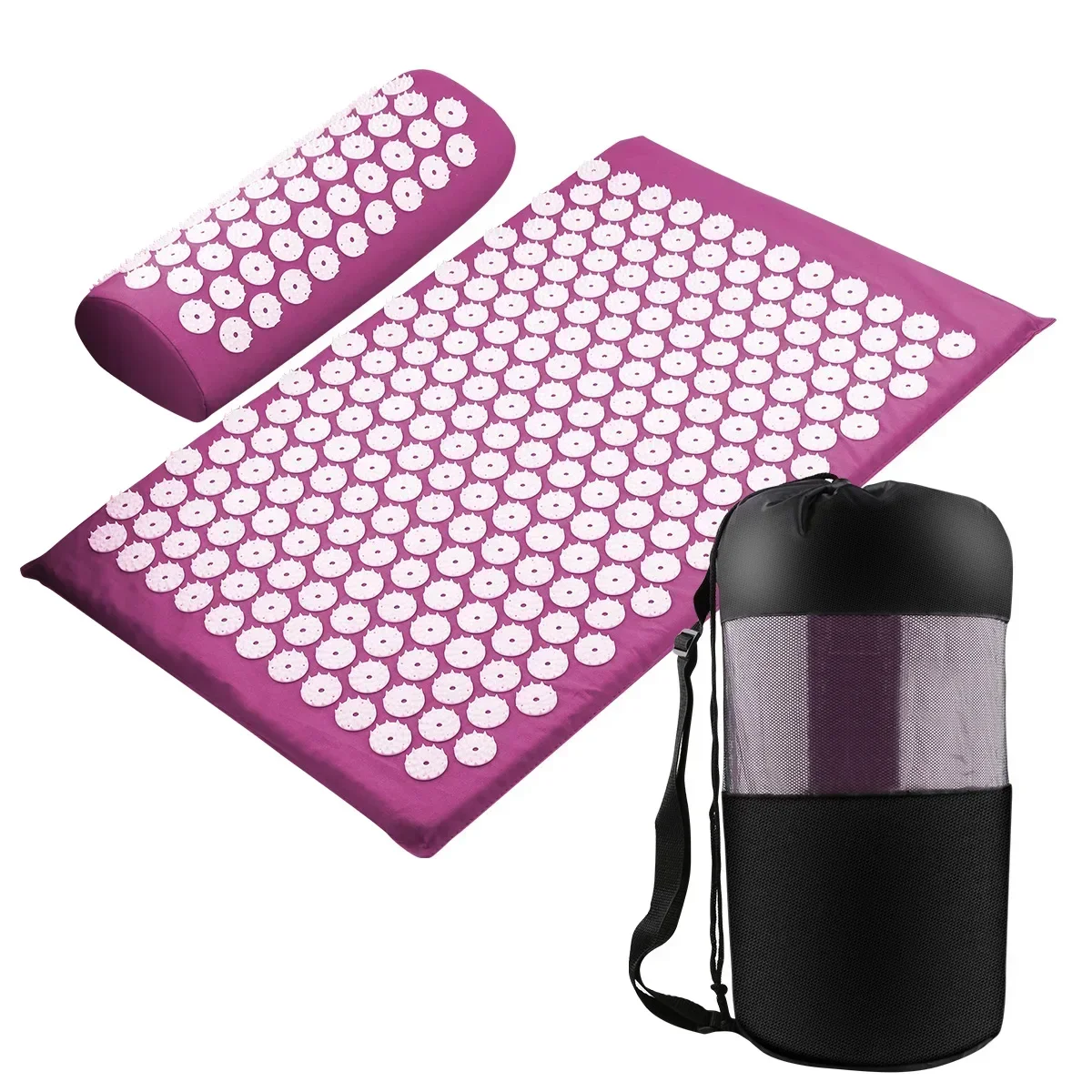 

Pain Body Cushion Mat Back Mat Yoga Massage Acupuncture Relieve Stress Acupressure Spike