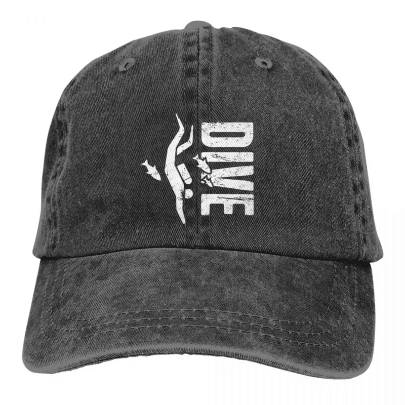 

Summer Cap Sun Visor Distressed Hip Hop Caps Dive Scuba Diving Cowboy Hat Peaked Hats