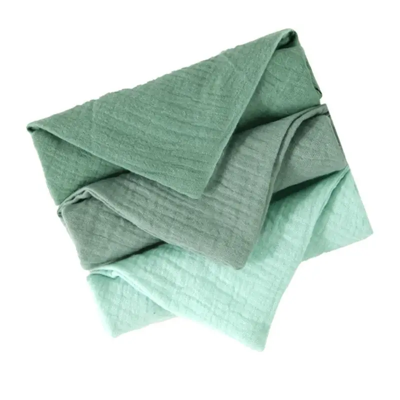 U13F 4 шт., 4-слойное полотенце для лица, дышащее квадратное полотенце, мочалки, полотенце для кормления для малышей, салфетки
