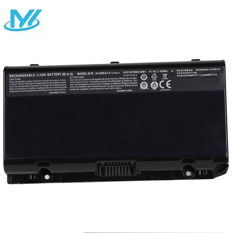 Brand New N150BAT-6 Laptop Battery For Clevo N155SD N150SD N150SD N170SD For SAGER NP7155 NP7170 XMG A505 A726 Battery