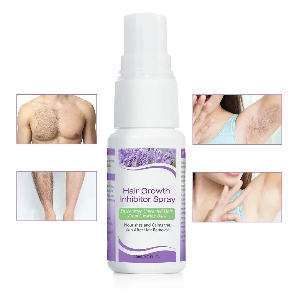 20 ml Permanent Haarwachstum Entfernung Inhibitor Spray Bart Bikini Intime Beine Körper Achselhöhle Schmerzlos Gesichts Stop Haar